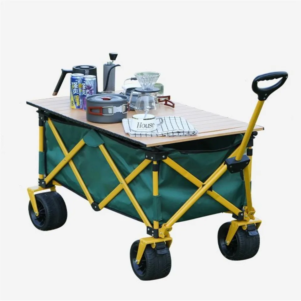 Large Capacity Outdoor Camping Wagon Cart suppliers