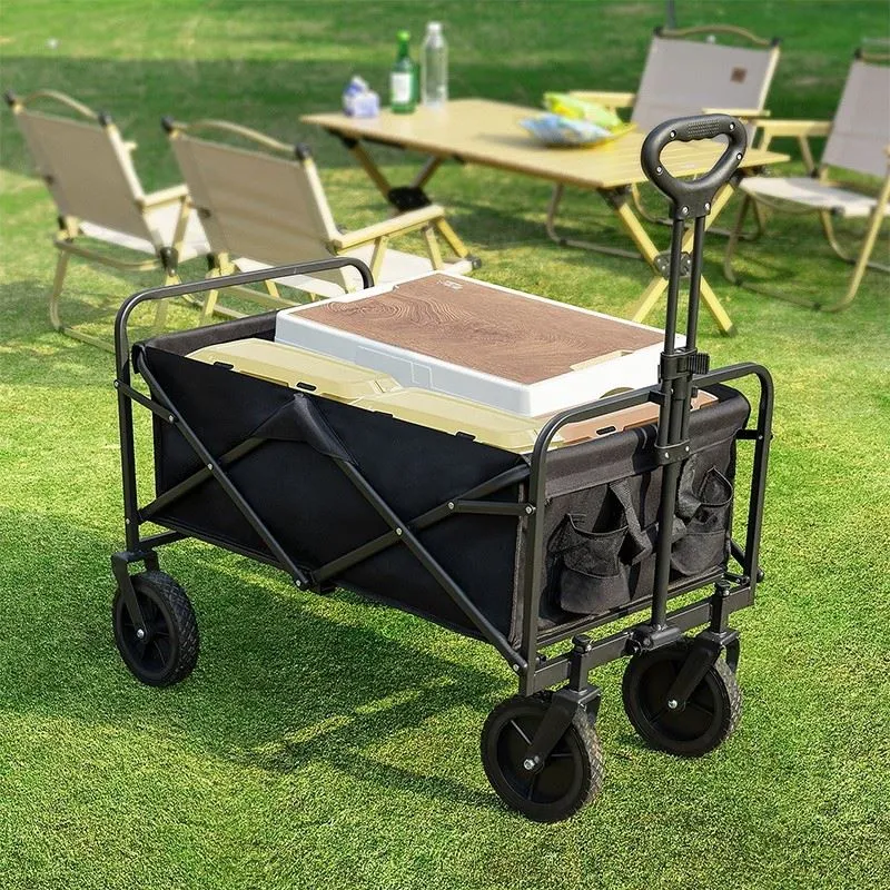 Large Capacity Outdoor Camping Wagon Cart factory