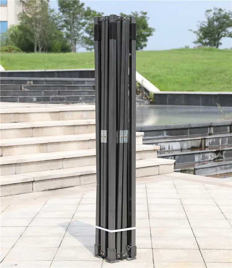 3x3 tent black steel frame